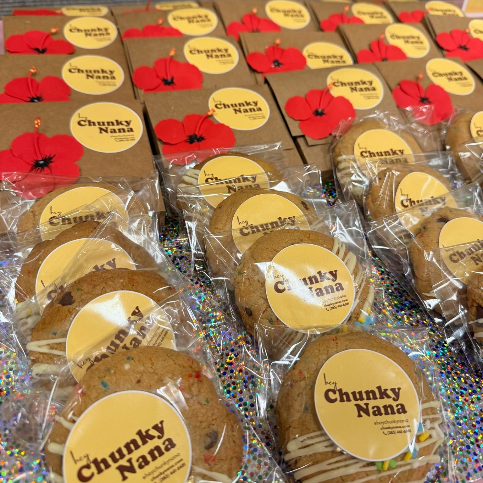 Special Event Cookie Favors by Chunky Nana (12 pcs)